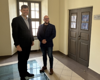 Susitikimas VDU Švietimo akademijos kanclerio pavaduotoju dr. Mindaugu Nefu