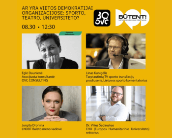 Festivalyje “Būtent”: EHU rektorius ir bendruomenė viešajame dialoge visuomenei reikšmingomis temomis